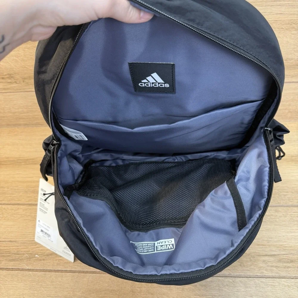 Adidas Weekender Travel Backpack Black - 19L Everyday Lightweight Daypack NWT